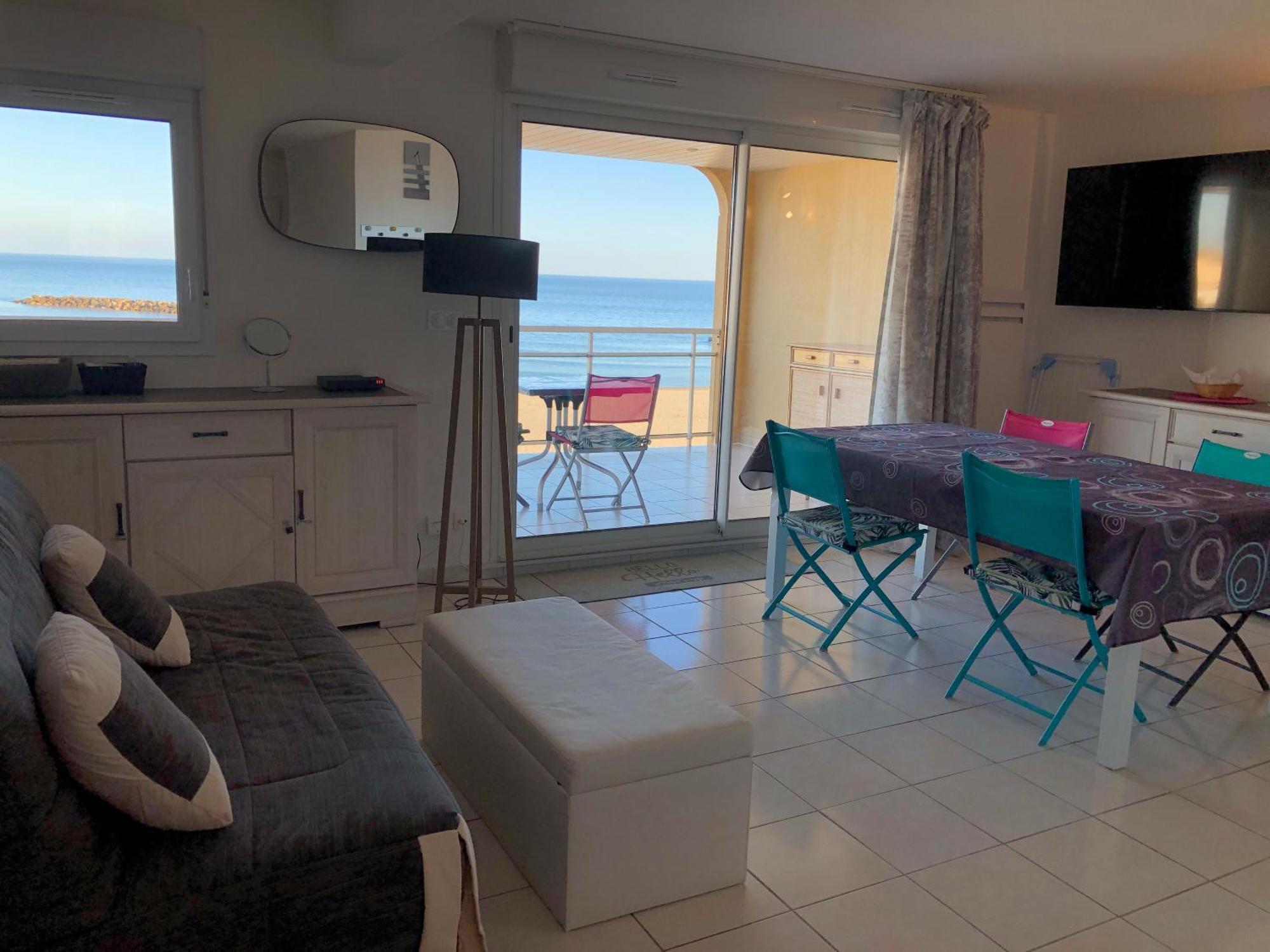 Appartement Front De Mer Valras-Plage Esterno foto