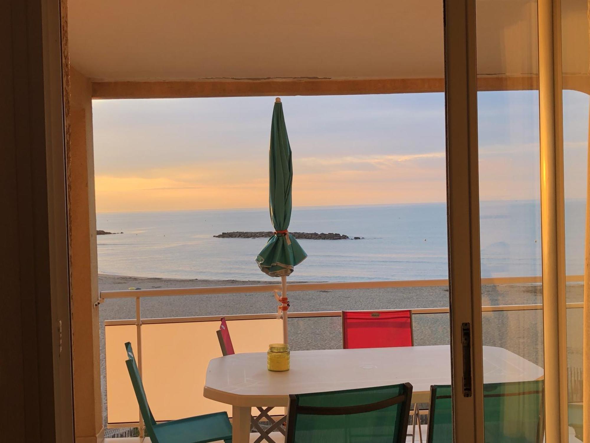 Appartement Front De Mer Valras-Plage Esterno foto